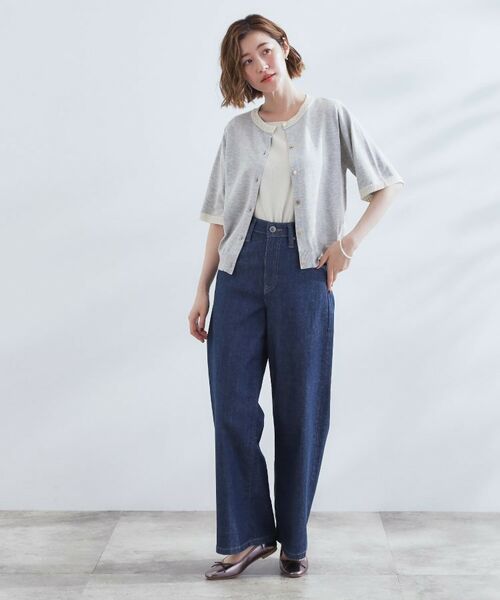 grove / グローブ カーディガン・ボレロ | さらりと心地よい　大人のサマーニットカーディガン | 詳細2