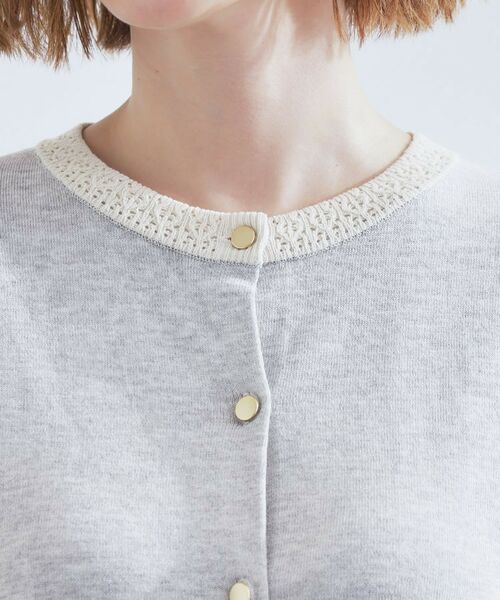 grove / グローブ カーディガン・ボレロ | さらりと心地よい　大人のサマーニットカーディガン | 詳細20