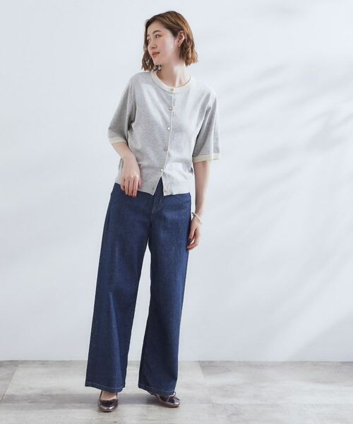 grove / グローブ カーディガン・ボレロ | さらりと心地よい　大人のサマーニットカーディガン | 詳細3