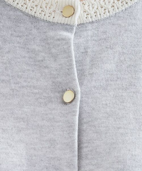grove / グローブ カーディガン・ボレロ | さらりと心地よい　大人のサマーニットカーディガン | 詳細4