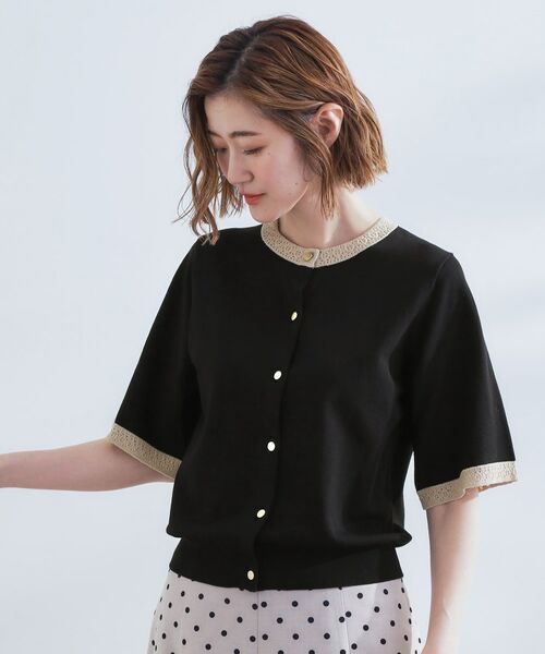 grove / グローブ カーディガン・ボレロ | さらりと心地よい　大人のサマーニットカーディガン | 詳細5