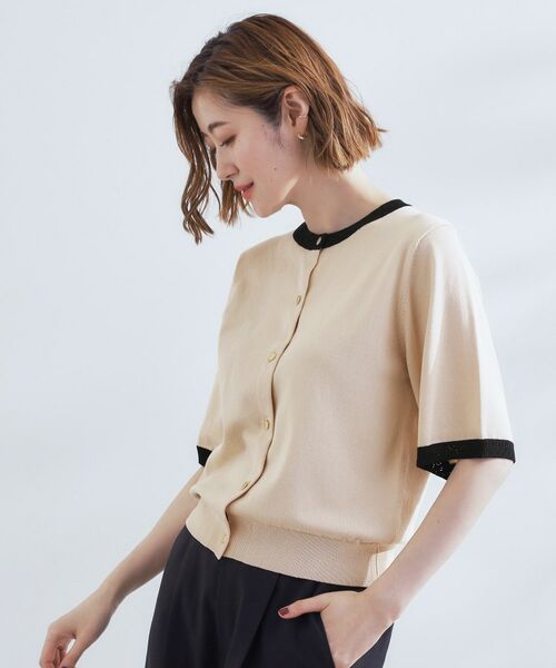 grove / グローブ カーディガン・ボレロ | さらりと心地よい　大人のサマーニットカーディガン | 詳細9