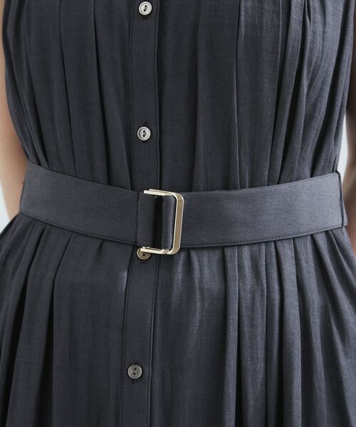 grove / グローブ ロング・マキシ丈ワンピース | シャンブレースモッキングワンピース | 詳細21