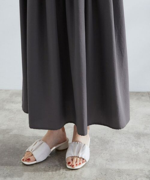 grove / グローブ ロング・マキシ丈ワンピース | 【晴れの日も雨の日も】撥水エアリーフレアスリーブワンピース | 詳細20