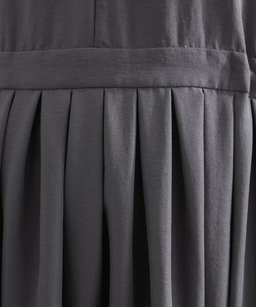 grove / グローブ ロング・マキシ丈ワンピース | 【晴れの日も雨の日も】撥水エアリーフレアスリーブワンピース | 詳細4