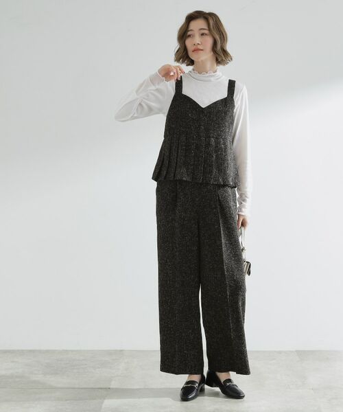 grove / グローブ セットアップ | 【2点SET/体型カバー】夏から秋まで着まわせる!プリーツビスチェセットアップ | 詳細11