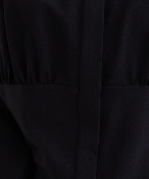 grove / グローブ ロング・マキシ丈ワンピース | ウエスト高見えでスタイルアップ 上品スタンドカラーシャツワンピース | 詳細8