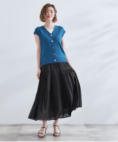 grove / グローブ セットアップ | 【2点SET】可愛く着まわせる！便利なニットベスト＆スカートセット