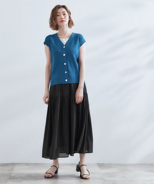 grove / グローブ セットアップ | 【2点SET】可愛く着まわせる！便利なニットベスト＆スカートセット | 詳細10
