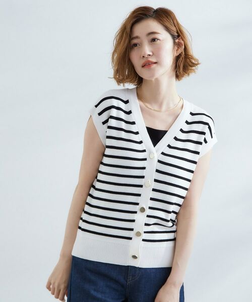 grove / グローブ セットアップ | 【2点SET】可愛く着まわせる！便利なニットベスト＆スカートセット | 詳細2