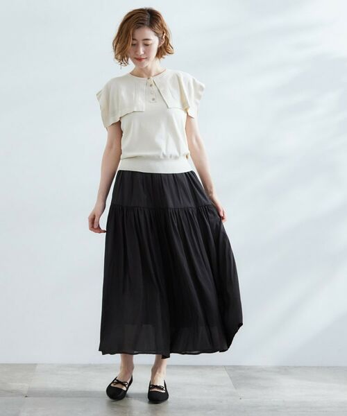 grove / グローブ セットアップ | 【2点SET】可愛く着まわせる！便利なニットベスト＆スカートセット | 詳細5