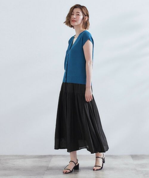 grove / グローブ セットアップ | 【2点SET】可愛く着まわせる！便利なニットベスト＆スカートセット | 詳細9