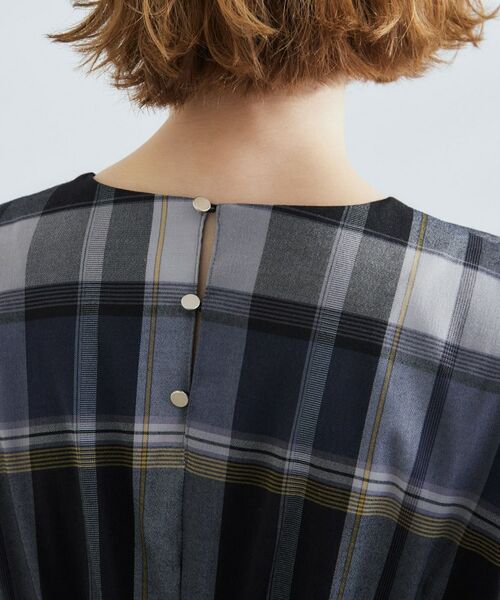 grove / グローブ ロング・マキシ丈ワンピース | 秋を先取り!ビッグチェック フィット&フレアワンピース | 詳細13