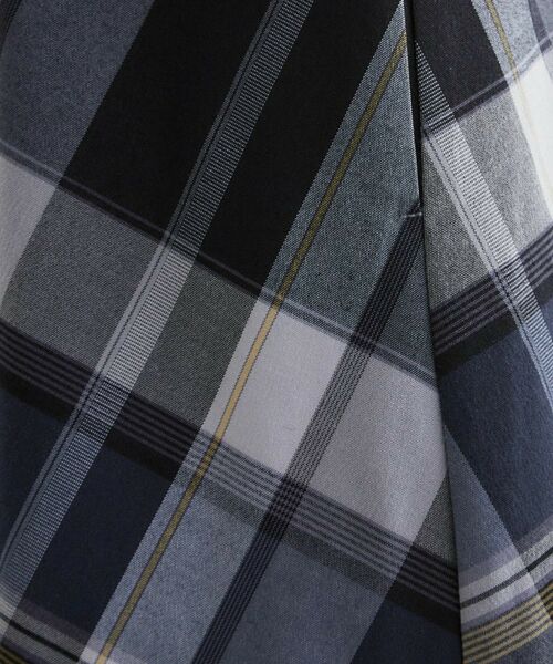 grove / グローブ ロング・マキシ丈ワンピース | 秋を先取り!ビッグチェック フィット&フレアワンピース | 詳細4