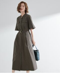 grove / グローブ ロング・マキシ丈ワンピース | 軽やかに決まる　ワークシャツワンピース
