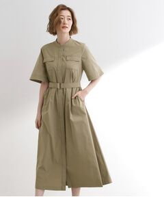 grove / グローブ ロング・マキシ丈ワンピース | 軽やかに決まる　ワークシャツワンピース