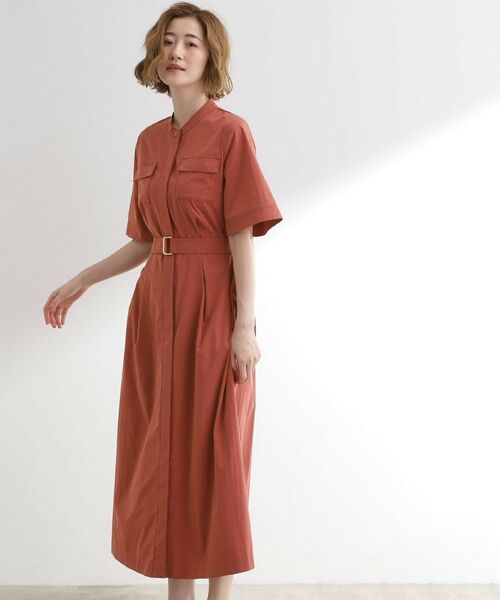 grove / グローブ ロング・マキシ丈ワンピース | 軽やかに決まる　ワークシャツワンピース | 詳細10