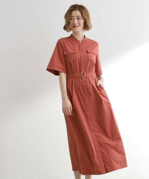 grove / グローブ ロング・マキシ丈ワンピース | 軽やかに決まる　ワークシャツワンピース | 詳細11