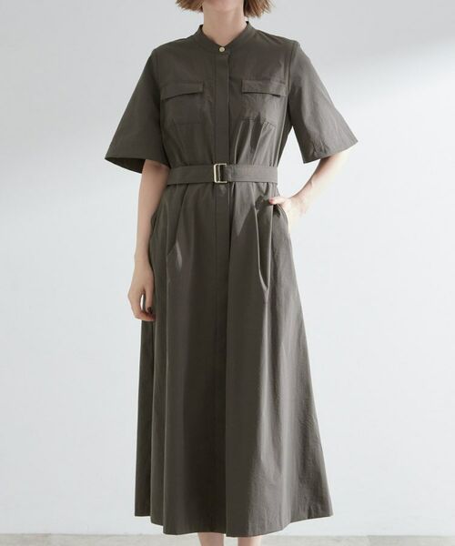 grove / グローブ ロング・マキシ丈ワンピース | 軽やかに決まる　ワークシャツワンピース | 詳細14