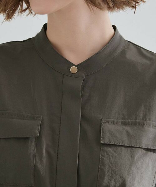 grove / グローブ ロング・マキシ丈ワンピース | 軽やかに決まる　ワークシャツワンピース | 詳細18