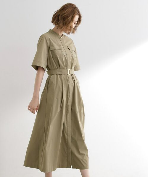grove / グローブ ロング・マキシ丈ワンピース | 軽やかに決まる　ワークシャツワンピース | 詳細7