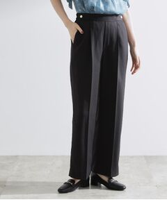 grove / グローブ ショート・ハーフ・半端丈パンツ | 【洗える/美脚ラインキープ】ワイドパンツ
