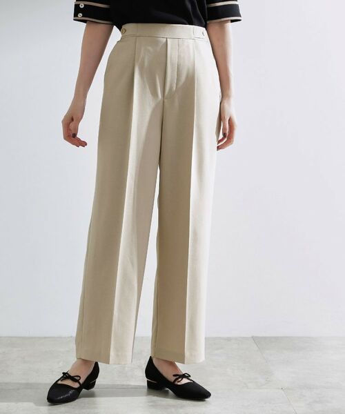 grove / グローブ ショート・ハーフ・半端丈パンツ | 【洗える/美脚ラインキープ】ワイドパンツ | 詳細13