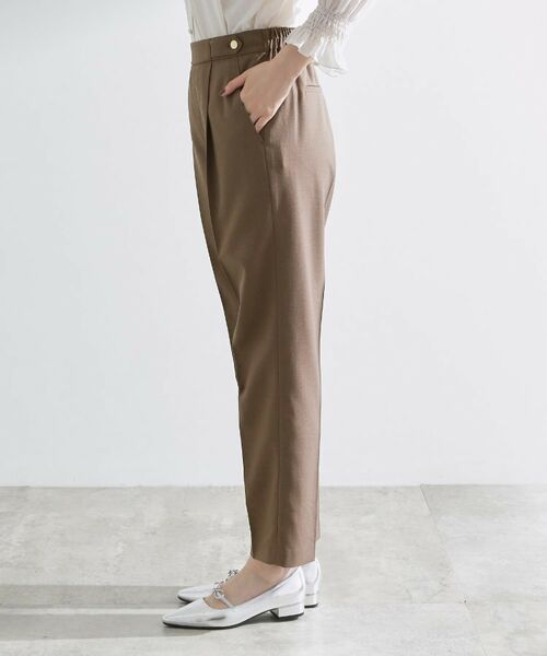 grove / グローブ ショート・ハーフ・半端丈パンツ | 【洗える/美脚ラインキープ】テーパードパンツ | 詳細18