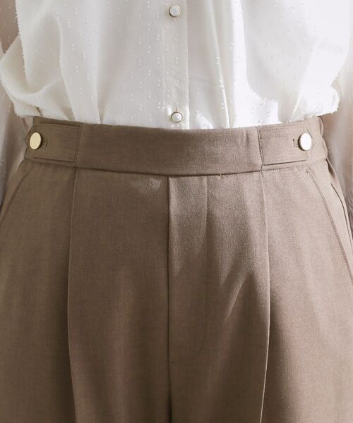 grove / グローブ ショート・ハーフ・半端丈パンツ | 【洗える/美脚ラインキープ】テーパードパンツ | 詳細20