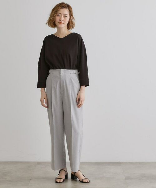 grove / グローブ パンツ | 【接触冷感】ハイパーストレッチワイドパンツ | 詳細10