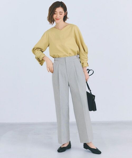 grove / グローブ パンツ | 【接触冷感】ハイパーストレッチワイドパンツ | 詳細12