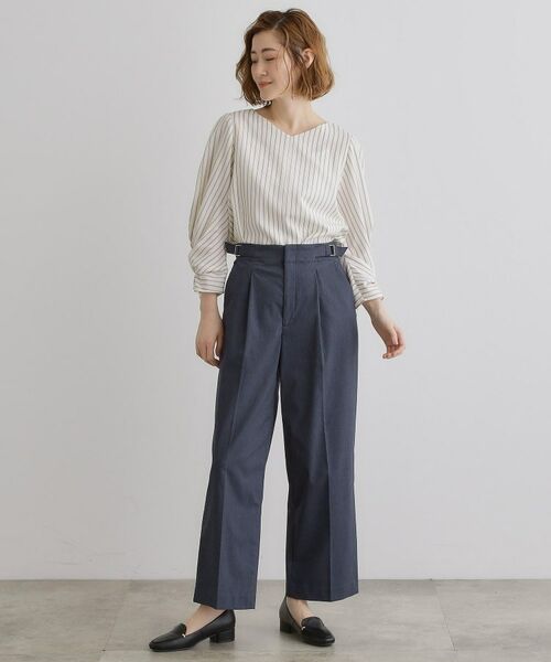 grove / グローブ パンツ | 【接触冷感】ハイパーストレッチワイドパンツ | 詳細2