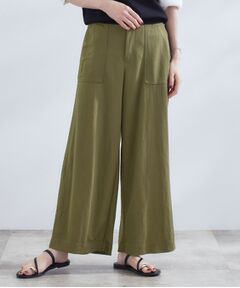 grove / グローブ ショート・ハーフ・半端丈パンツ | 【接触冷感】見た目はきちんと、着心地はらくちん クロップドベイカーパンツ