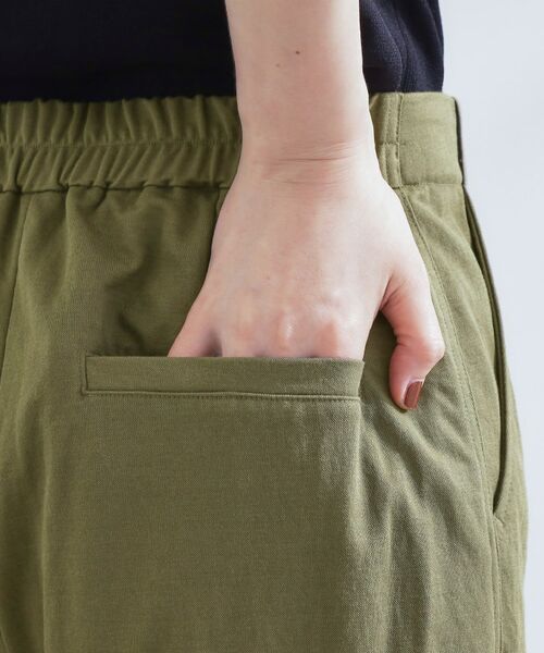 grove / グローブ ショート・ハーフ・半端丈パンツ | 【接触冷感】見た目はきちんと、着心地はらくちん クロップドベイカーパンツ | 詳細19