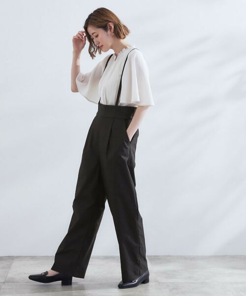 grove / グローブ パンツ | 【2WAY】ハイパーストレッチストラップパンツ | 詳細3