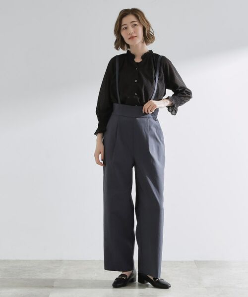 grove / グローブ パンツ | 【2WAY】ハイパーストレッチストラップパンツ | 詳細8