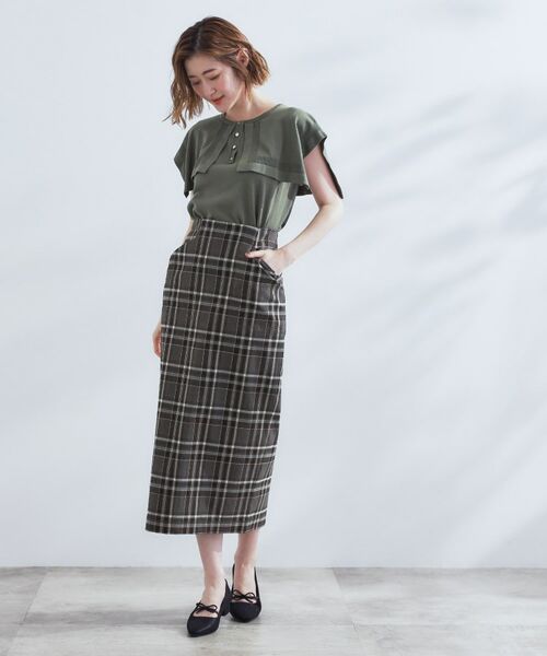 grove / グローブ ロング・マキシ丈スカート | 360°伸びて楽なはき心地　すっきり見えタイトスカート | 詳細10