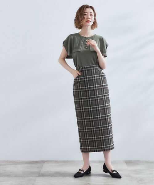 grove / グローブ ロング・マキシ丈スカート | 360°伸びて楽なはき心地　すっきり見えタイトスカート | 詳細11