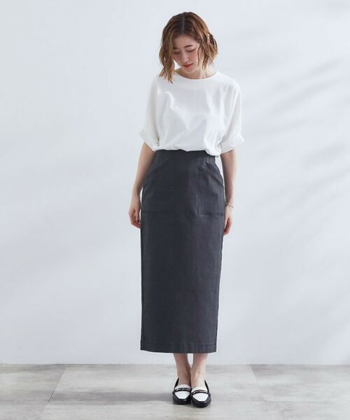 grove / グローブ ロング・マキシ丈スカート | 360°伸びて楽なはき心地　すっきり見えタイトスカート | 詳細6
