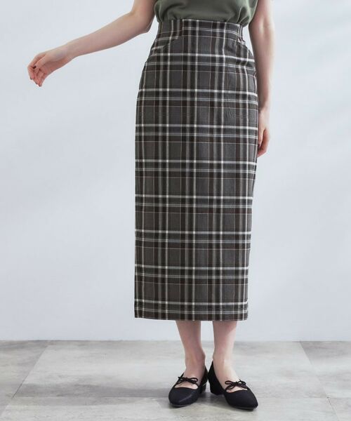 grove / グローブ ロング・マキシ丈スカート | 360°伸びて楽なはき心地　すっきり見えタイトスカート | 詳細9