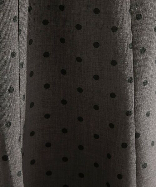 grove / グローブ ロング・マキシ丈スカート | ドットで華やぐ 軽やかマーメイドスカート | 詳細14