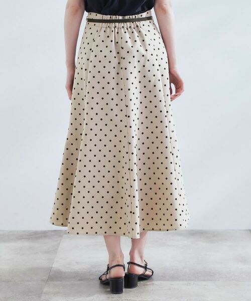 grove / グローブ ロング・マキシ丈スカート | ドットで華やぐ 軽やかマーメイドスカート | 詳細17