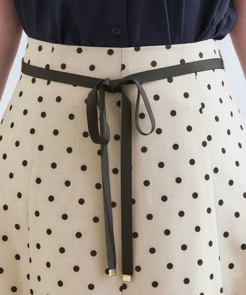 grove / グローブ ロング・マキシ丈スカート | ドットで華やぐ 軽やかマーメイドスカート | 詳細19