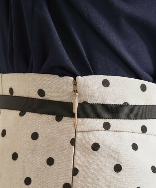 grove / グローブ ロング・マキシ丈スカート | ドットで華やぐ 軽やかマーメイドスカート | 詳細21