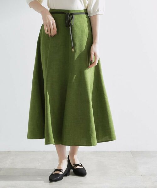 grove / グローブ ロング・マキシ丈スカート | ドットで華やぐ 軽やかマーメイドスカート | 詳細7