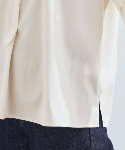 grove / グローブ シャツ・ブラウス | 【サスティナブル原料/二の腕カバー】華やか袖刺繍ブラウス | 詳細18