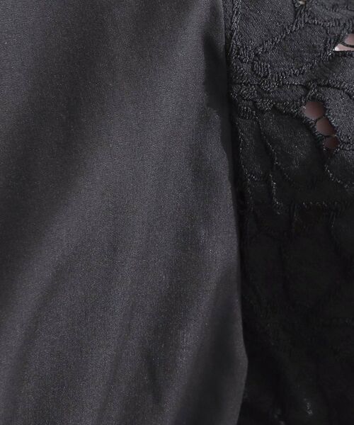 grove / グローブ シャツ・ブラウス | 【サスティナブル原料/二の腕カバー】華やか袖刺繍ブラウス | 詳細8