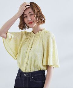 grove / グローブ シャツ・ブラウス | 【洗える/お仕事/二の腕カバー】ヴィンテージサテンブラウス