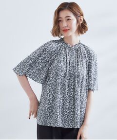 grove / グローブ シャツ・ブラウス | 【洗える/お仕事/二の腕カバー】ヴィンテージサテンブラウス