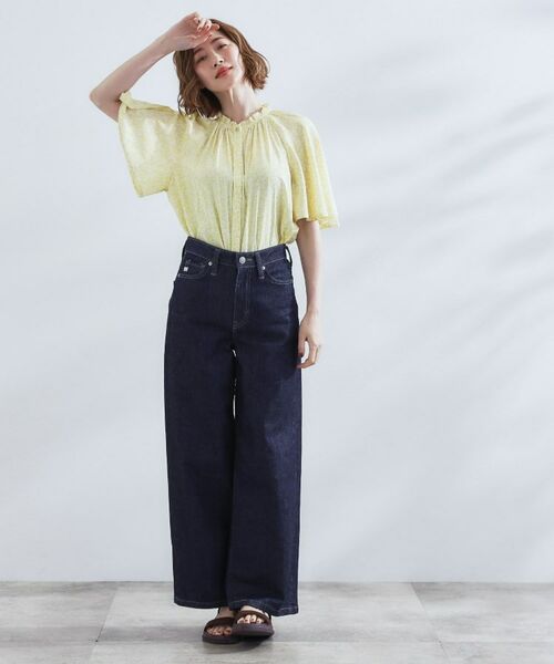 grove / グローブ シャツ・ブラウス | 【洗える/お仕事/二の腕カバー】ヴィンテージサテンブラウス | 詳細11